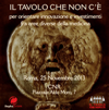 il tavolo che non c'è