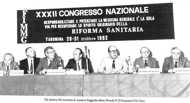 1982 XXXII Congresso DeLorenzo Lazzara Poggiolini Boni Parodi DAcquisto DiCaro