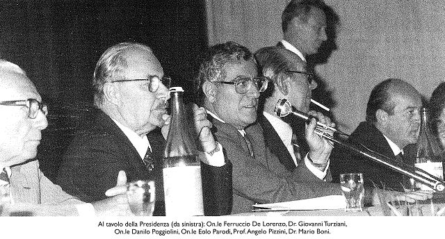 1984 XXXIV Congresso DeLorenzo Turziani Poggiolini Parodi Pizzini Boni