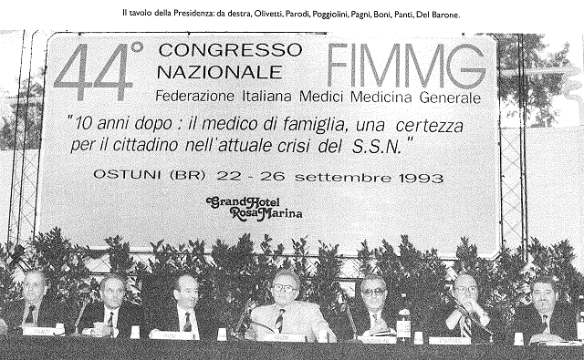 1993 XLIV Congresso Olivetti Parodi Poggiolini Pagni Boni Panti DelBarone